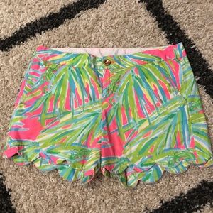 Lilly Pulitzer Buttercup Shorts Size 6!